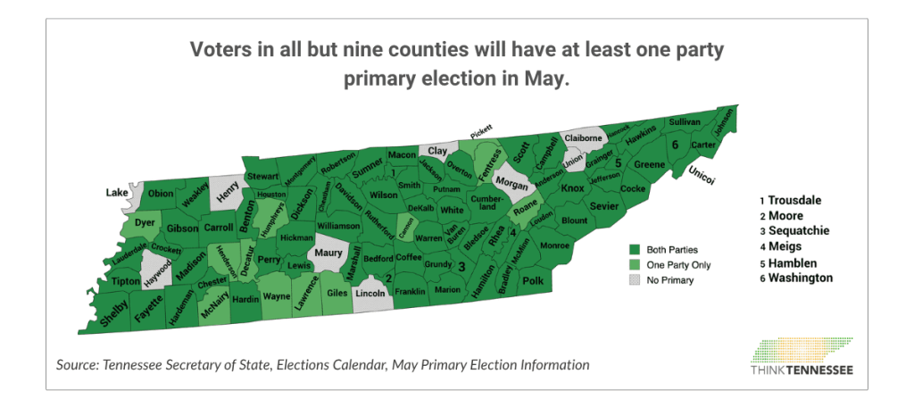 rep dem primaries - Think Tennessee